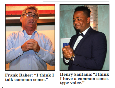 Frank Baker and Henry Santana